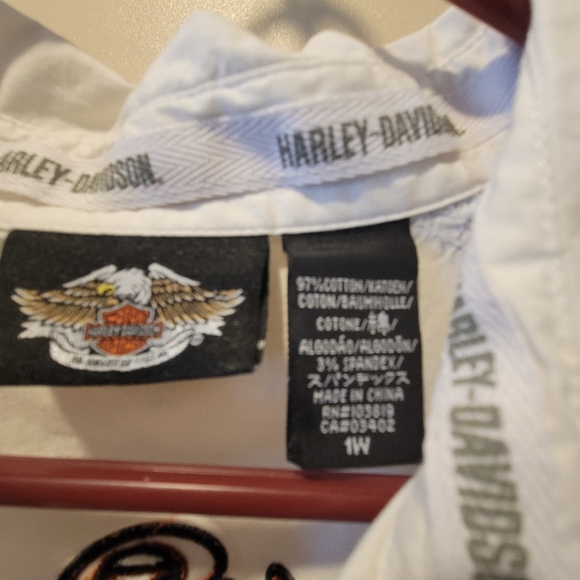 💟EUC~💥HOT DEAL💥 HARLEY-DAVIDSON LADIES SHIRT - Picture 9 of 10